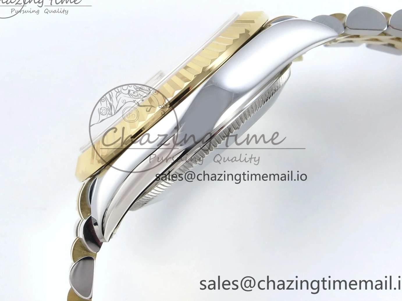 0228 DateJust 31 278273 ARF 1:1 Best Edition 904L Steel Gray Roman Diamonds Dial on SS YG Jubilee Bracelet ETA Comfortable 564